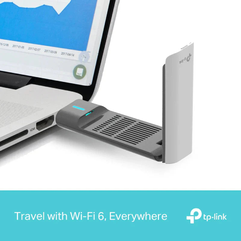 TP-Link AX3000 High Gain Wireless USB Adapter - 5GHz(2402 Mbps)