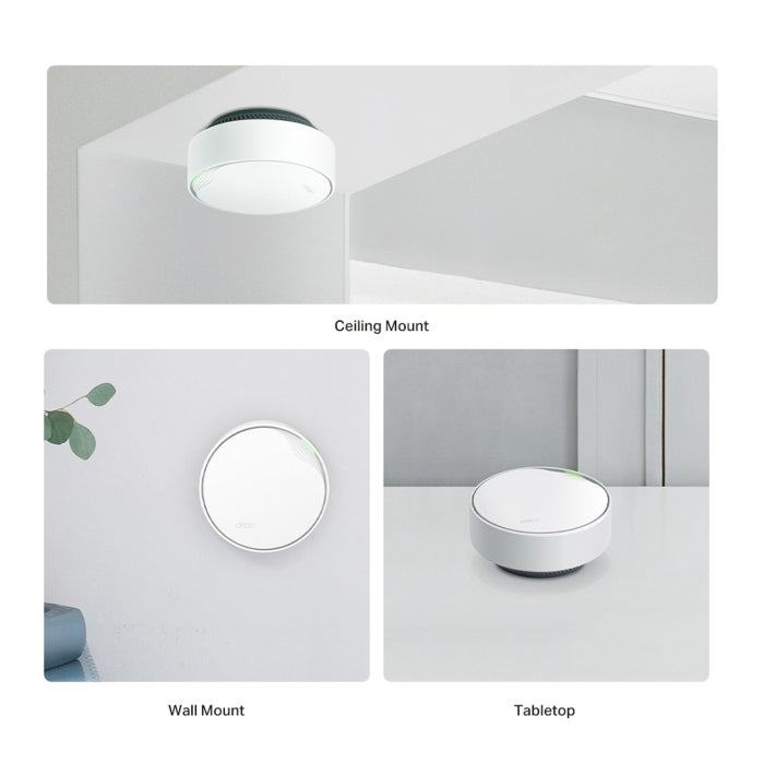 TP-Link AX3000 Whole Home Mesh WiFi 6 System with PoE (Pack of 3)