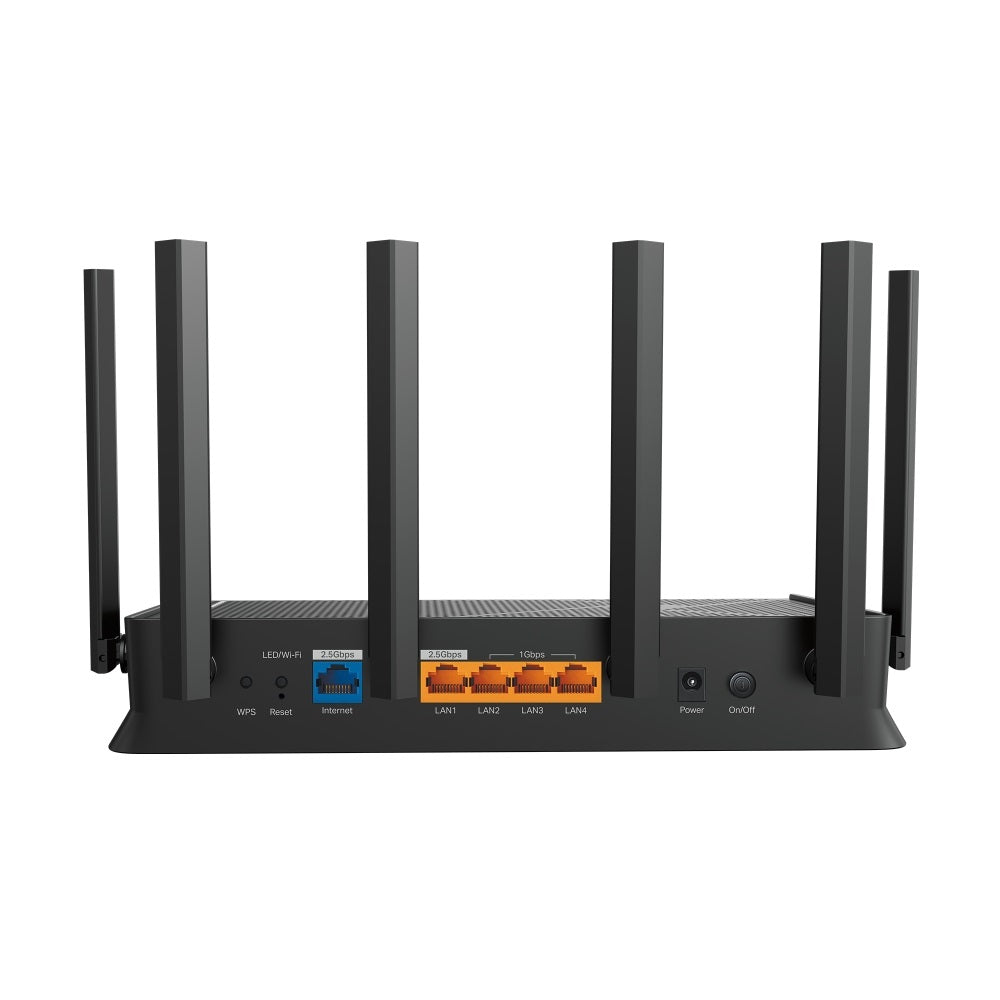 TP-Link Archer BE400 BE6500 Dual-Band Wi-Fi 7 Router, 2.5G