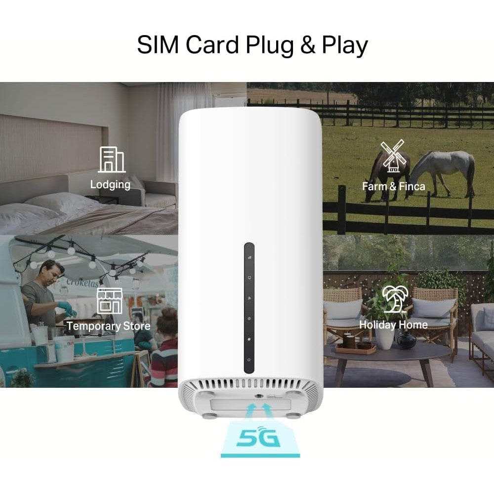 TP-Link (Archer NX200) 5G AX1800 Wireless Dual-Band Gigabit Router - 5 GHz(1201 Mbps) / WAN / LAN