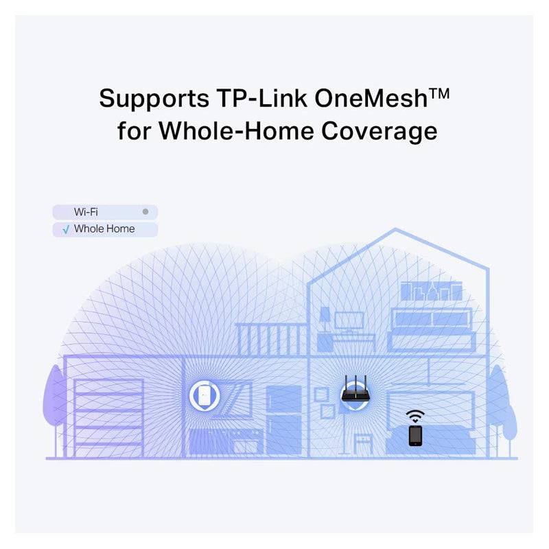 TP-Link Archer VR2100 (AC2100) VDSL/ADSL Modem Router - 5GHz (1733 Mbps) / Gigabit WAN / Gigabit LAN