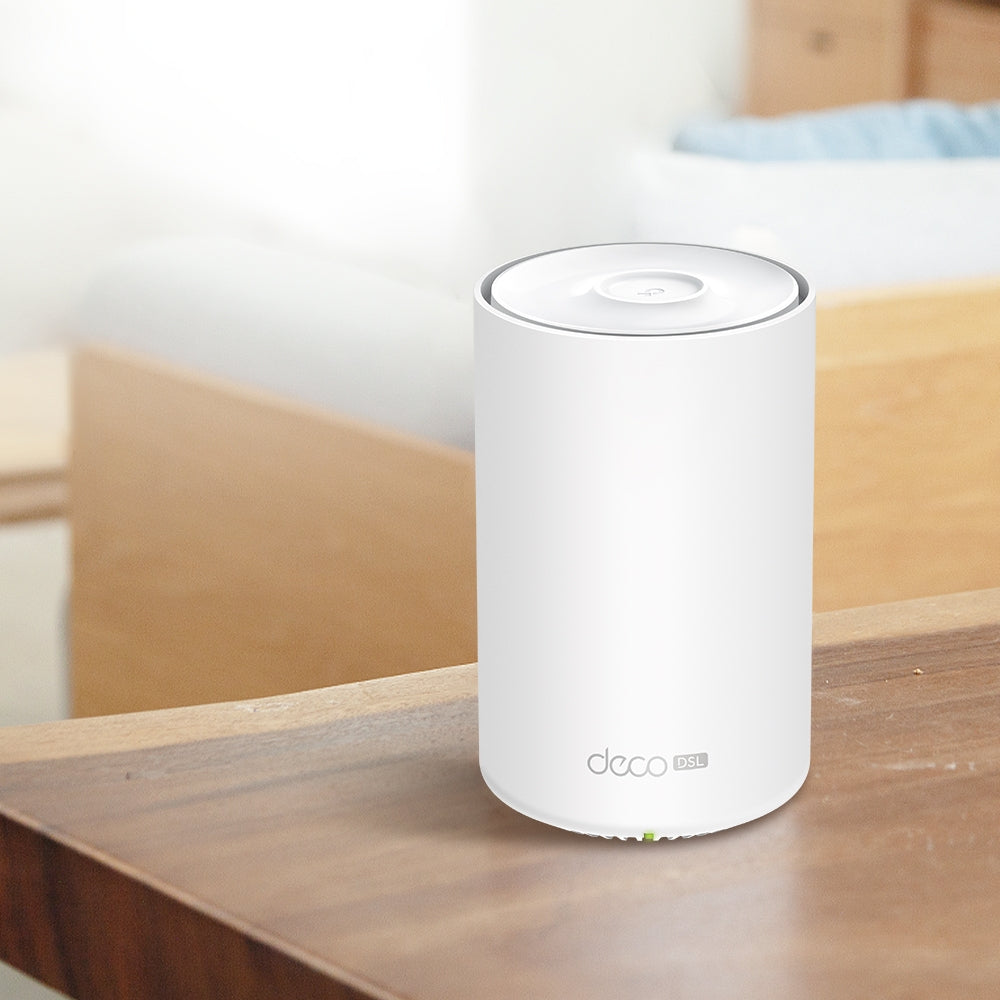 TP-Link (Deco X20-DSL) AX1800 VDSL Whole Home Mesh WiFi 6 Gateway - 5GHz (1201 Mbps) / Gigabit LAN