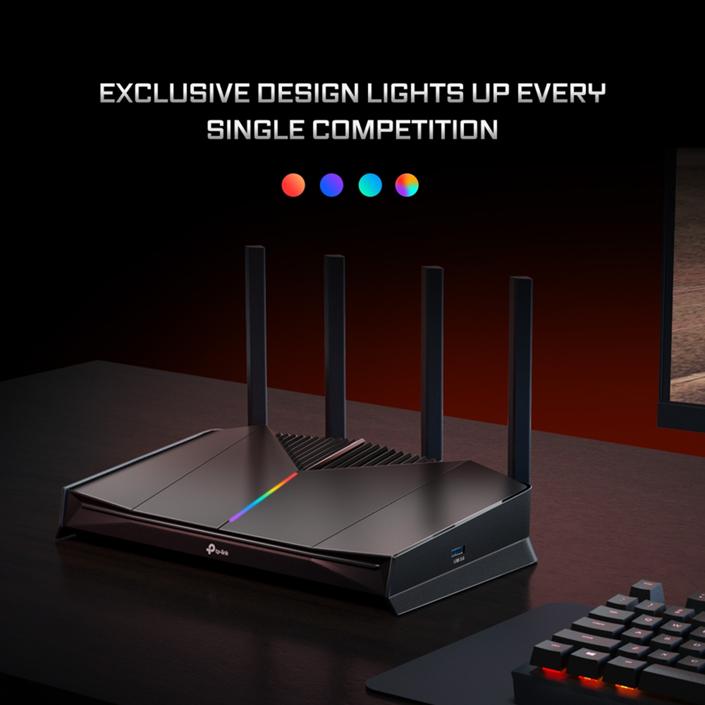 TP-Link GE230 BE3600 Dual-Band WiFi 7 Gaming Router, 2.5G