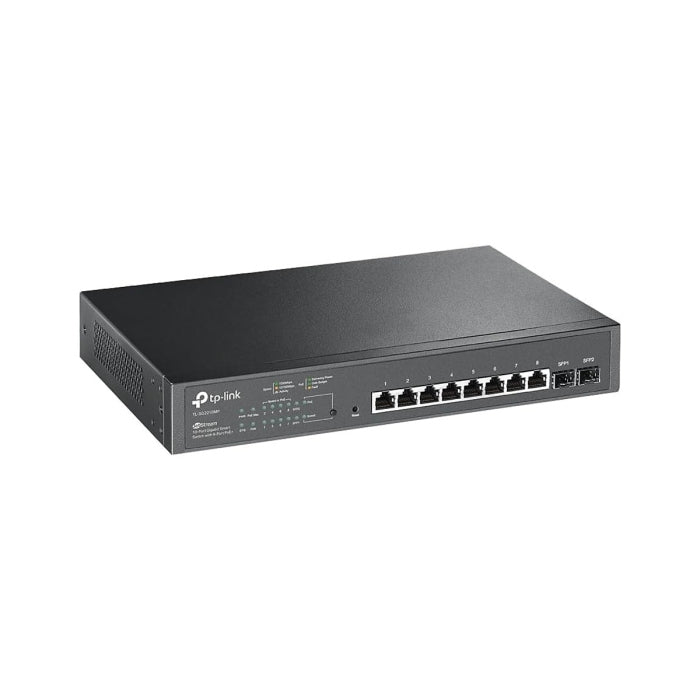 TP-Link JetStream 10-Port Gigabit Smart Switch with 8-Port PoE+