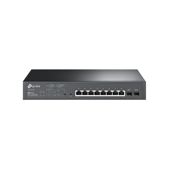 TP-Link JetStream 10-Port Gigabit Smart Switch with 8-Port PoE+