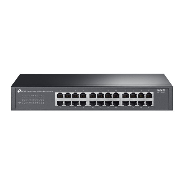 TP-Link LS1024G 24-Port Gigabit Desktop / Rackmount Switch