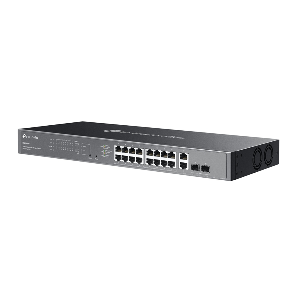 TP-Link Omada 20-Port Gigabit Easy Managed Switch with 16-Port PoE+ (250W)