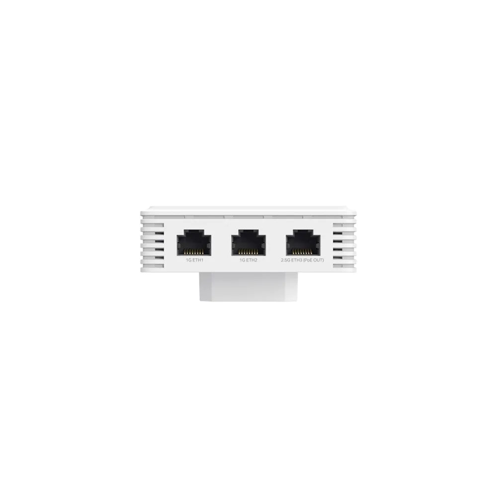 TP-Link Omada EAP725-Wall BE5000 Wall Plate WiFi 7 Access Point, 2.5GE