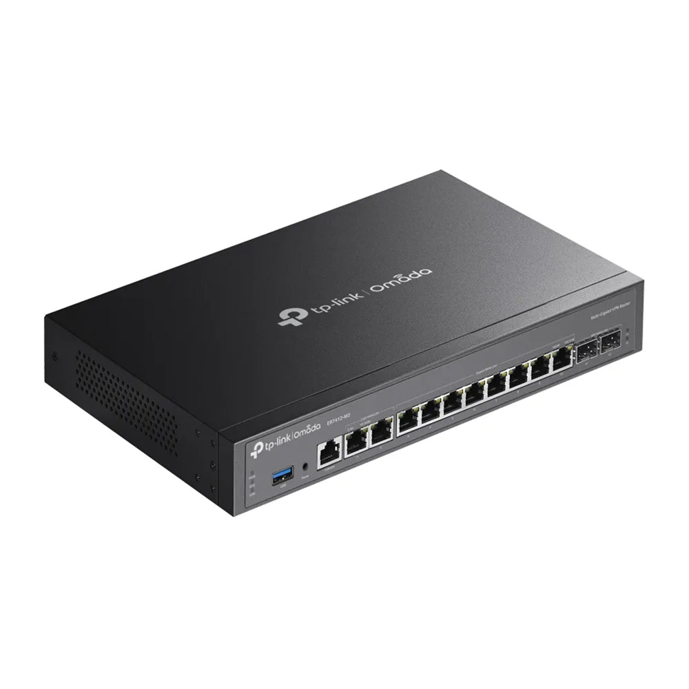 TP-Link Omada ER7412-M2 2.5GE Multi-Gigabit VPN Router, Load Balance