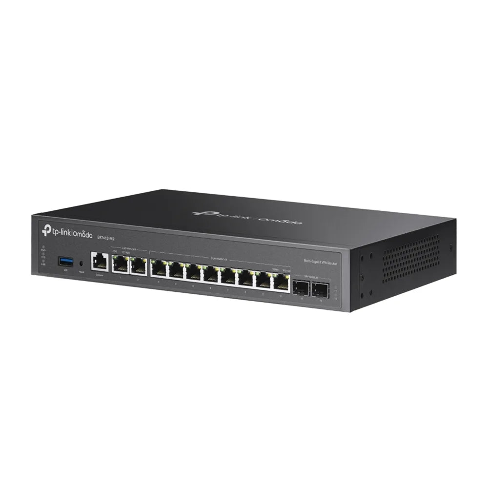 TP-Link Omada ER7412-M2 2.5GE Multi-Gigabit VPN Router, Load Balance