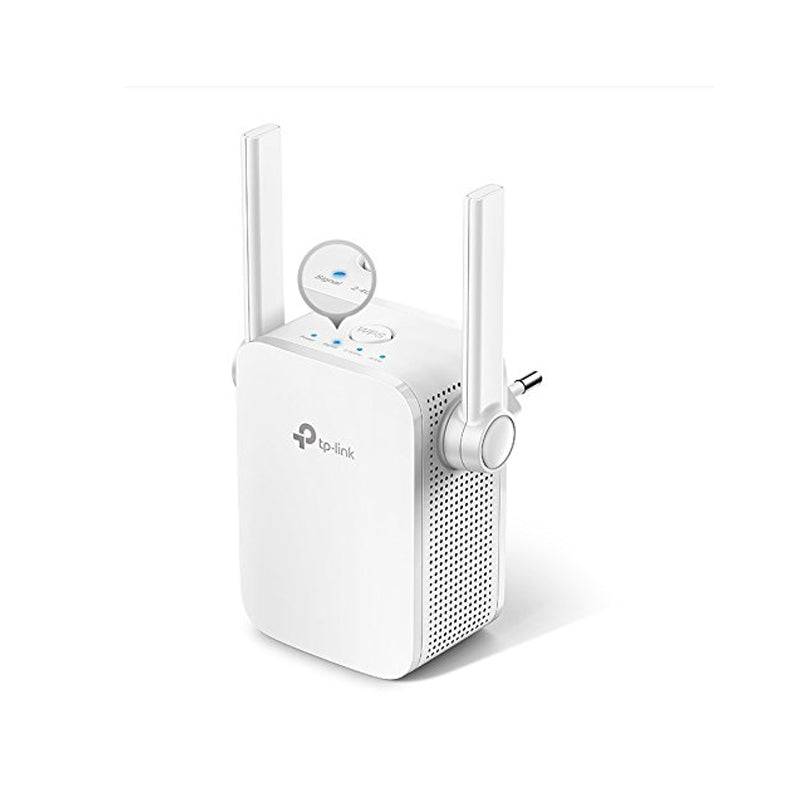 TP-Link RE205 Wi-Fi Range Extender - 750 Mbps / 2.40GHz, 5.0GHz / 1x RJ-45