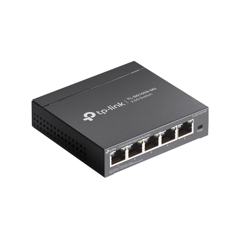 TP-Link SG105SM2 5-Port 2.5G Multi-Gigabit Desktop Switch