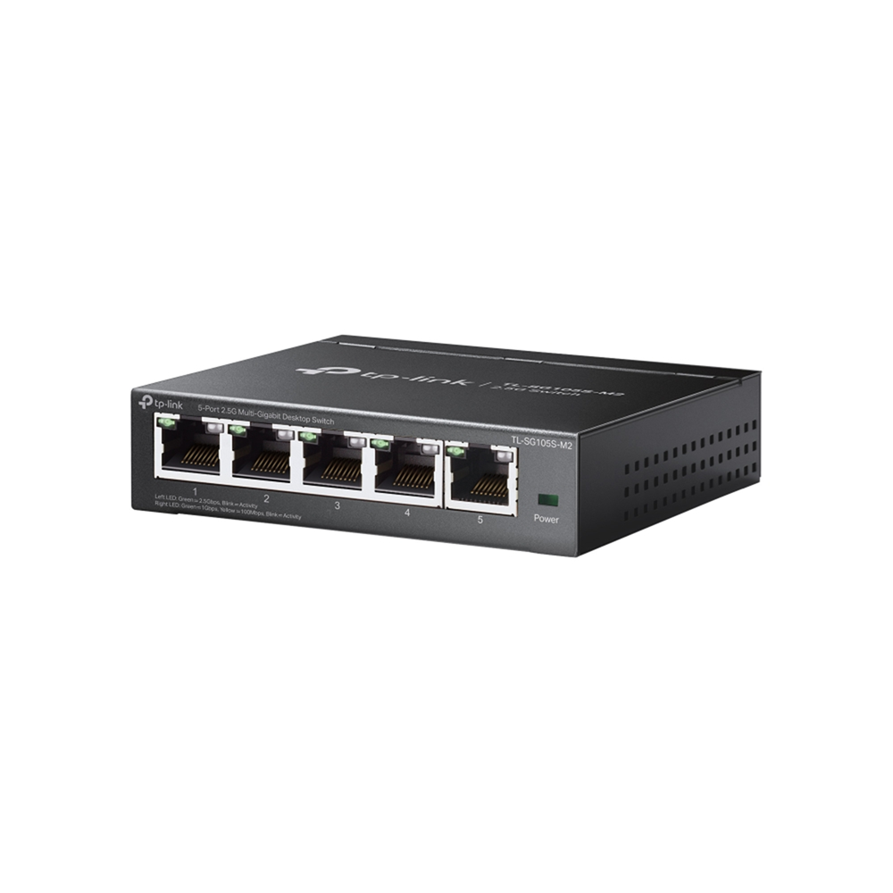 TP-Link SG105SM2 5-Port 2.5G Multi-Gigabit Desktop Switch