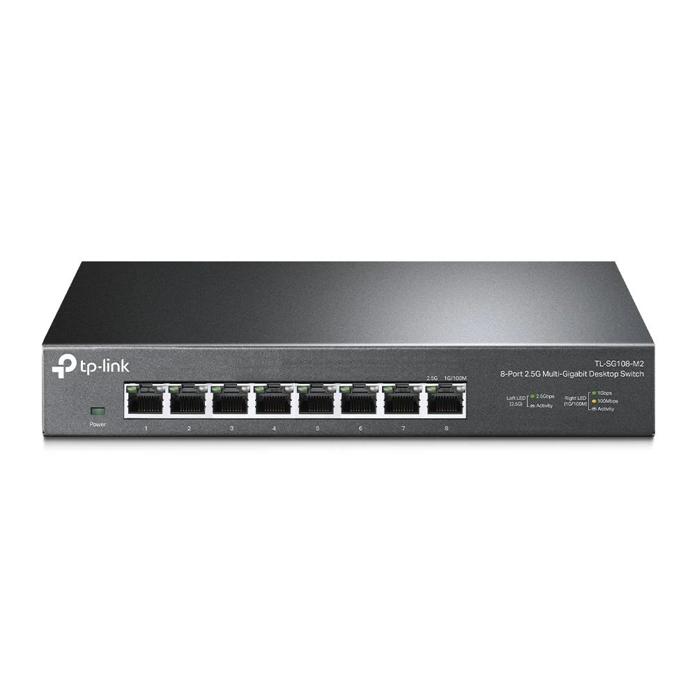 TP-Link SG108-M2 8-Port 2.5G Desktop Network Switch
