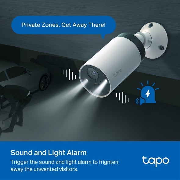 TP-Link Smart Wire-Free Security Camera System, 2-Camera System TAPO C420S2