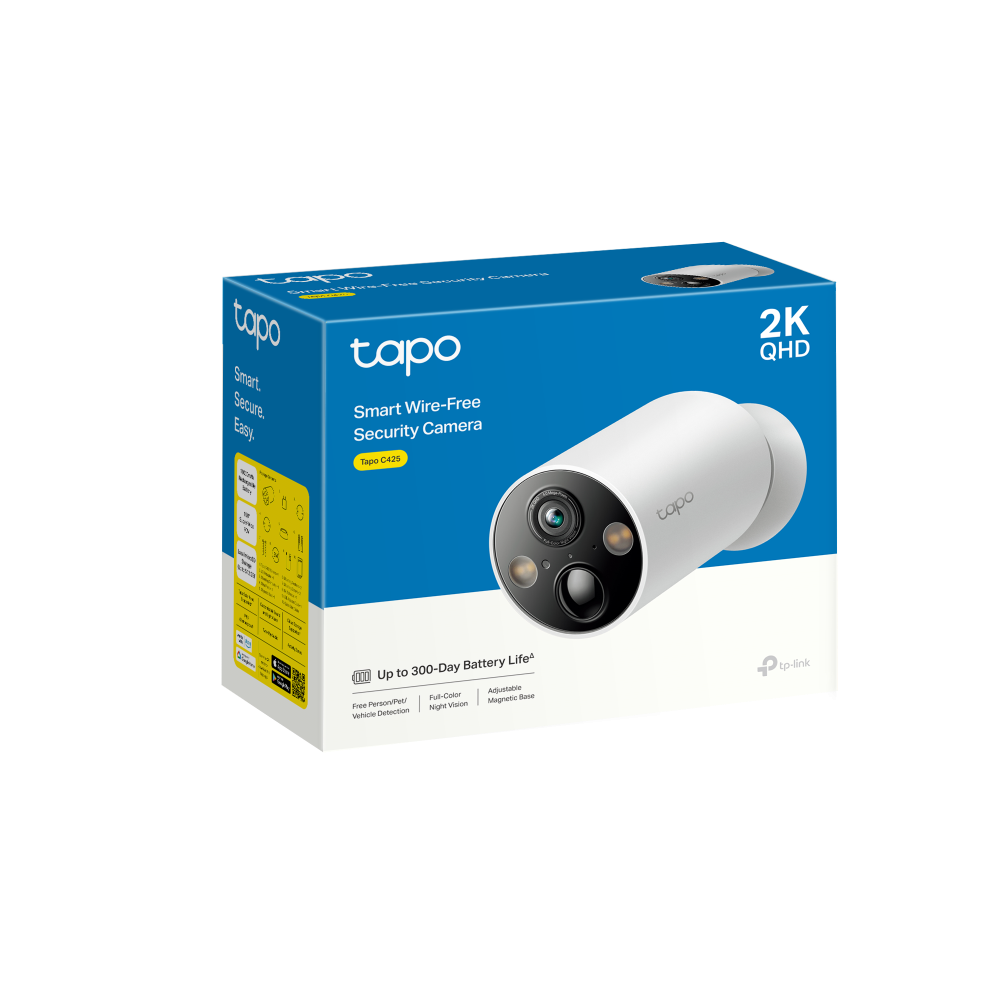TP-Link Smart Wire-Free Security Camera TAPO C425