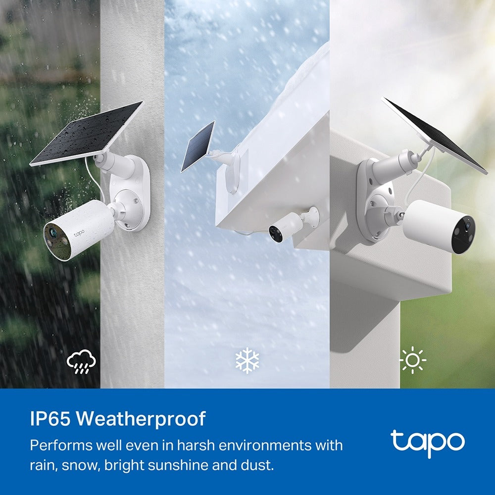 TP-Link Smart Wire-Free Security Camera and Solar Panel Tapo C410KIT
