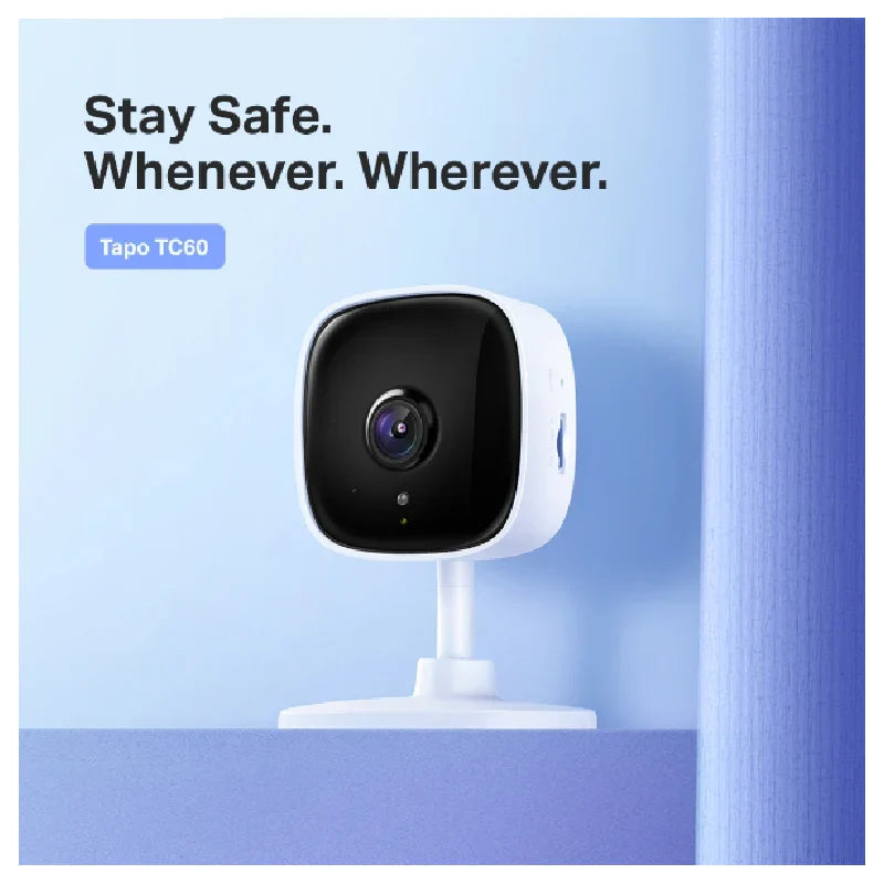 TP-Link (TAPO TC60) Home Security Wi-Fi Camera - H.264 / 1080p Full HD / 2.4 GHz - White