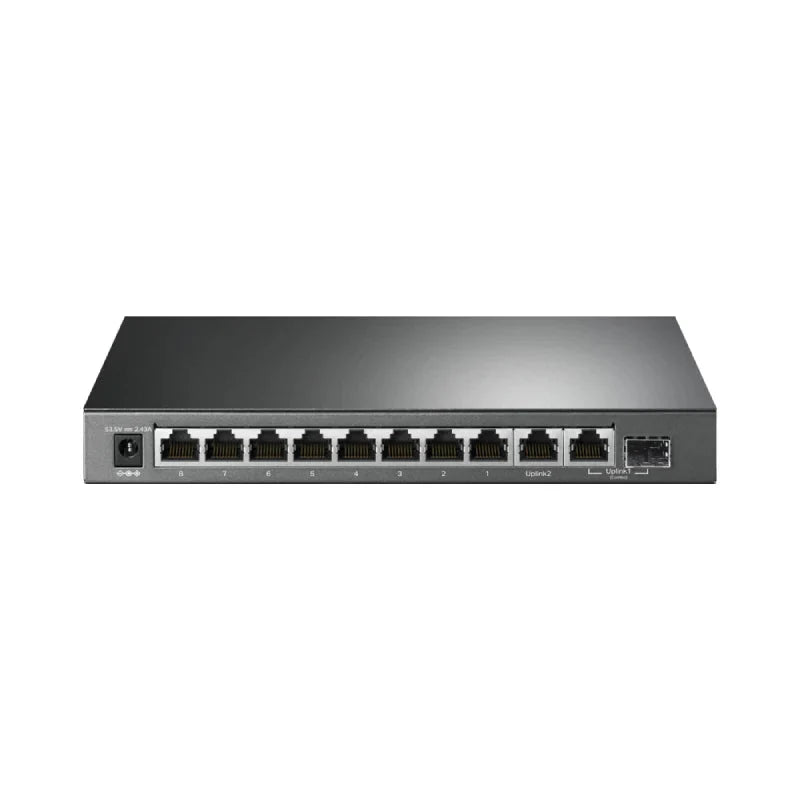 TP-Link TL-SG1210MP 10-Port Gigabit Desktop Switch with 8-Port PoE+ - 20 Gbps / LAN