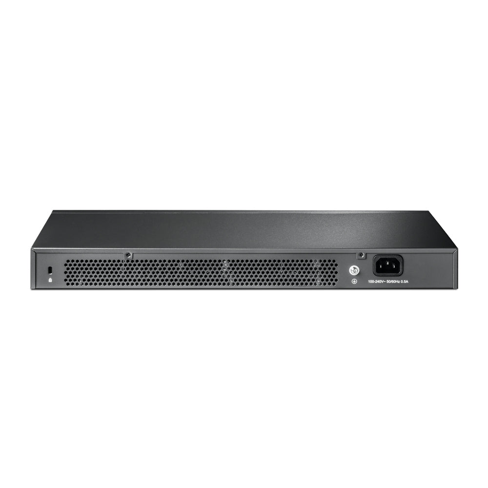 TP-Link (TL-SG3428) JetStream 24-Port Gigabit L2 Managed Switch with 4 SFP Slots - 56Gbps / Micro-USB / LAN