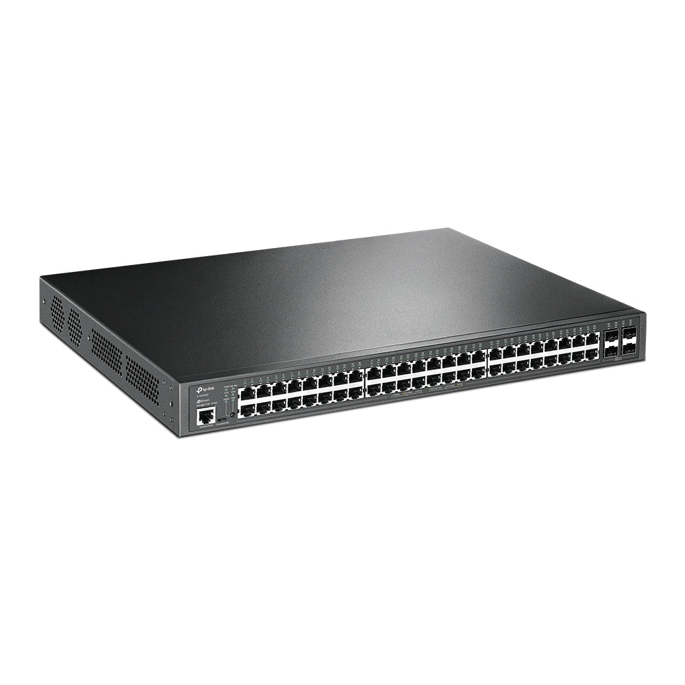 TP-Link TL-SG3452P JetStream 52-Port Gigabit L2+ Managed Switch with 48-Port PoE+ - 104 Gbps / LAN