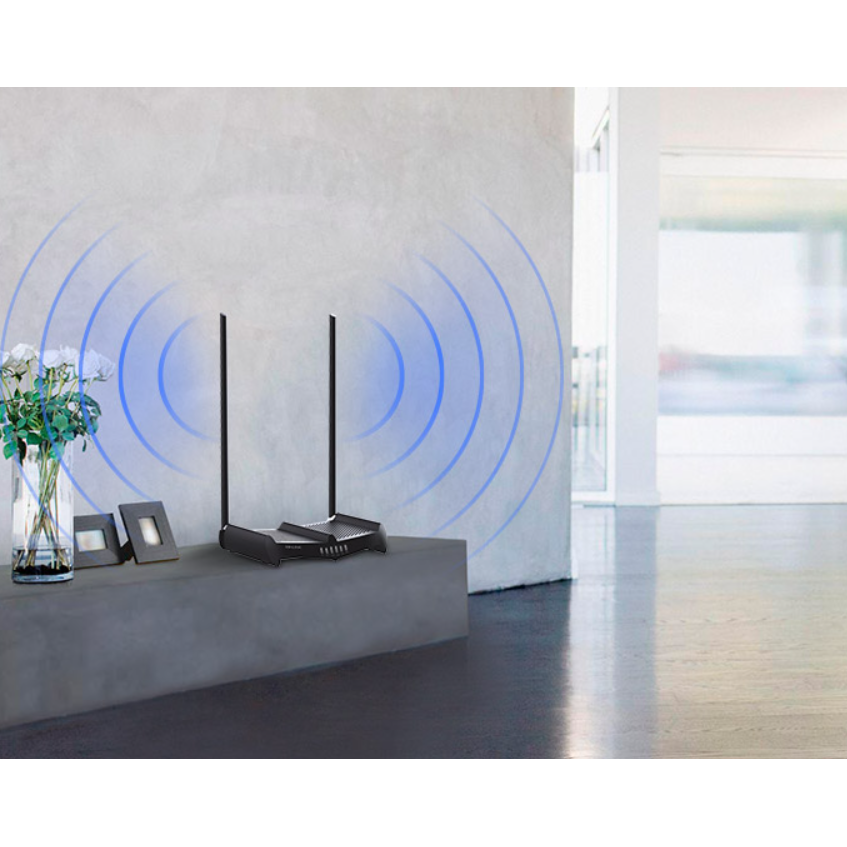 TP-Link (TL-WR841HP) High Power Wireless N Router - 2.4GHz (300 Mbps) / WAN / LAN
