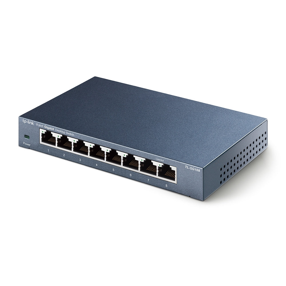 TP-Link TLSG108 8 Port Gigabit Ethernet Network Desktop Switch