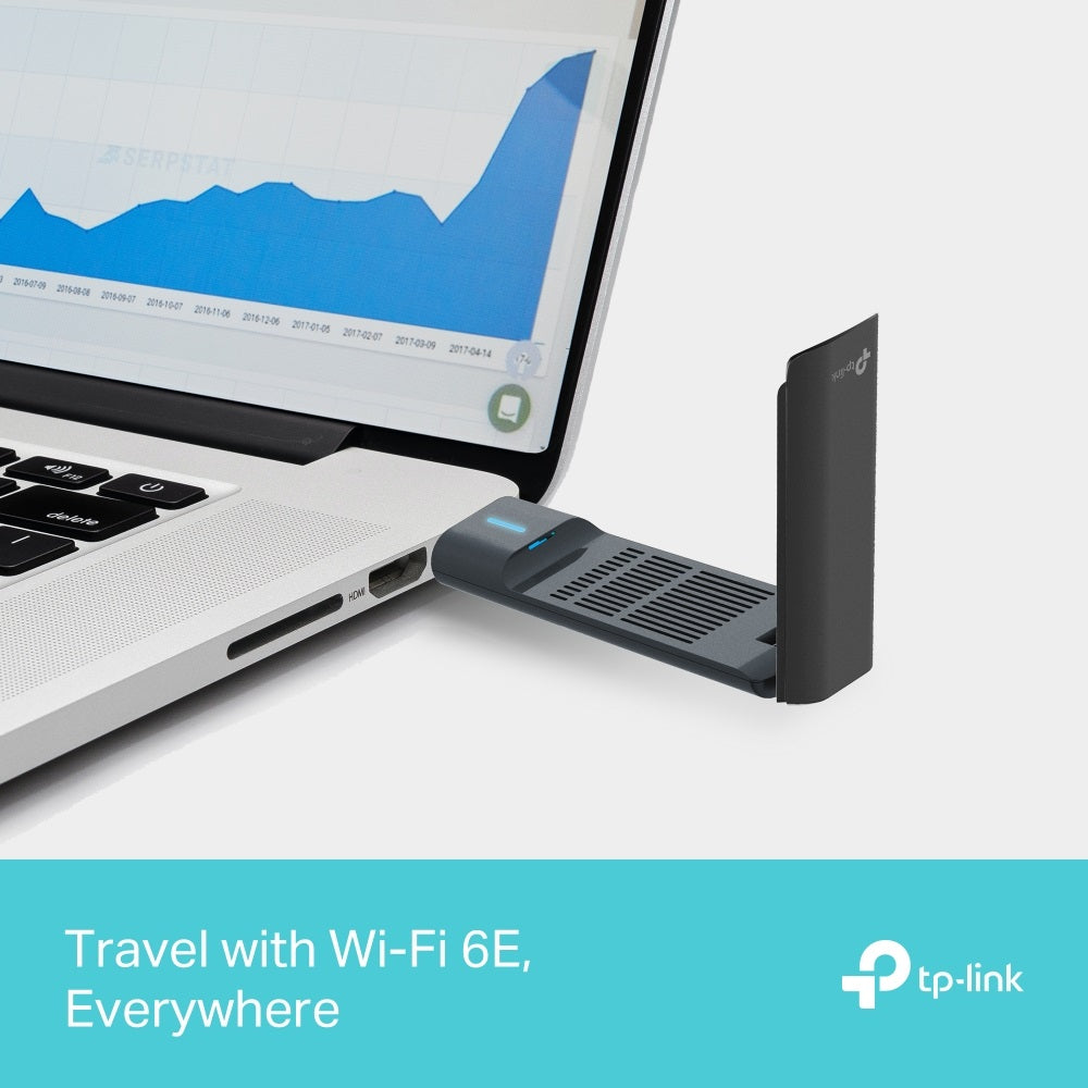 TP-Link TXE70UH AXE5400 WiFi 6E High Gain Wireless USB Adapter