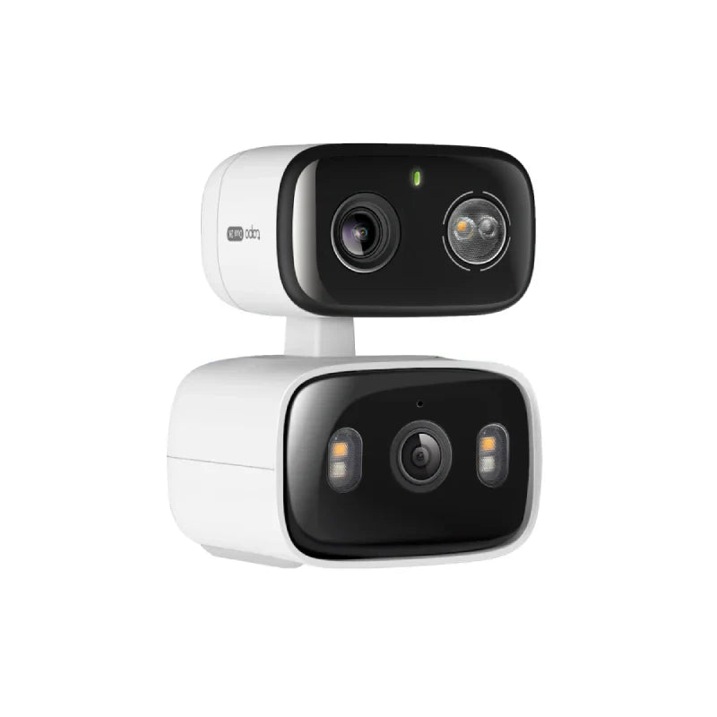 TP-Link (Tapo C246D) Indoor/Outdoor Dual Lens Pan/Tilt Security Camera - H.264 / 2304 × 1296 / 2.4 GHz - White