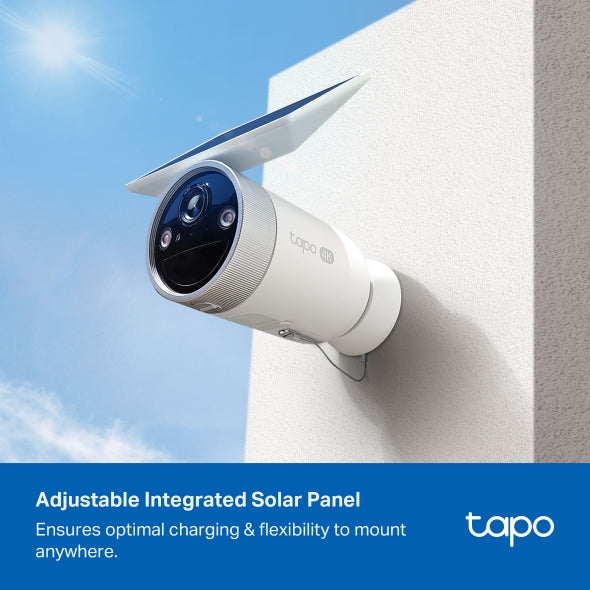 TP-Link Tapo C465 Battery-Powered Security Camera with Built-In Solar Panel 4K