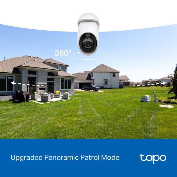 TP-Link Tapo C560WS Outdoor Pan/Tilt Security 18X Digital Zoom Wi-Fi Camera 4K