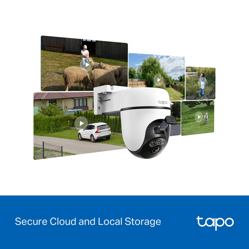 TP-Link Tapo C630 KIT Solar-Powered Pan/Tilt Security Camera Kit 5MP