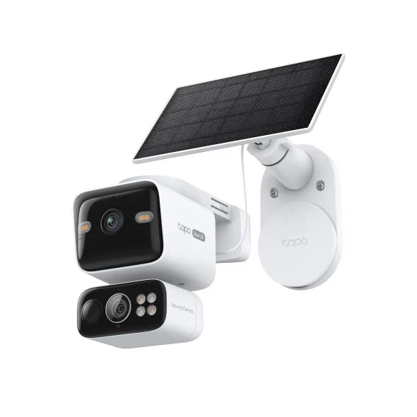 TP-Link Tapo C645D KIT Solar-Powered Dual-Lens Pan/Tilt Security Camera Kit
