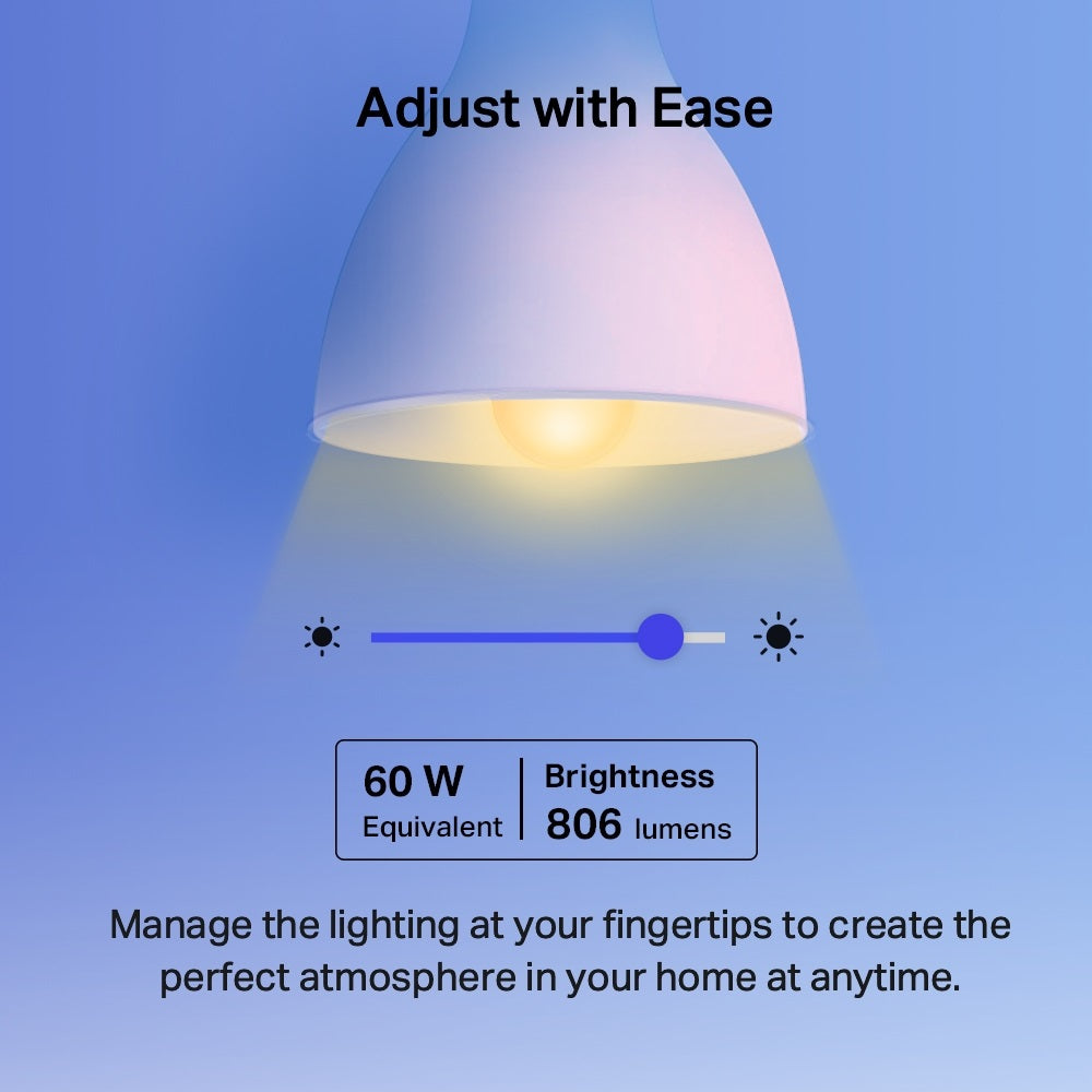 TP-Link Tapo L530E Smart WiFi Light Bulb, Multicolor