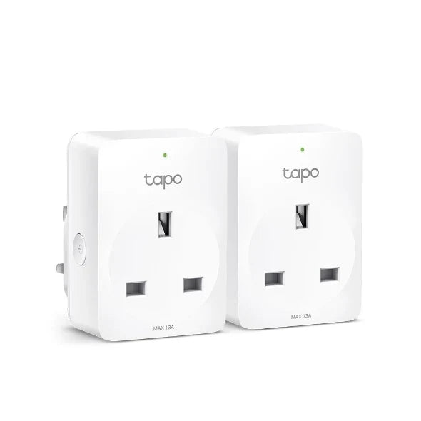 TP-Link Tapo P100 (Pack of 2) Mini Smart Wi-Fi Socket