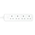 TP-Link Tapo P304M 4 Ports Smart WiFi Power Strip Socket Extension, 1.5m