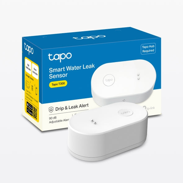 TP-Link Tapo T300 Smart Water Leak Sensor - White