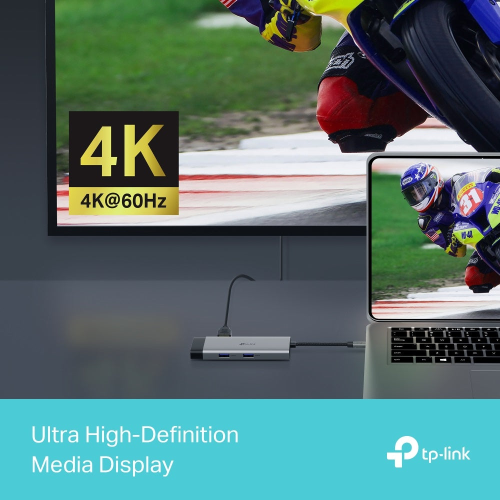 TP-Link UH6120C USB-C 6 in 1 Hub HDMI 4K@60Hz