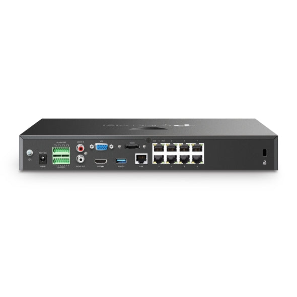 TP-Link VIGI NVR2008H-8MP VIGI 8 Channel PoE+ Network Video Recorder