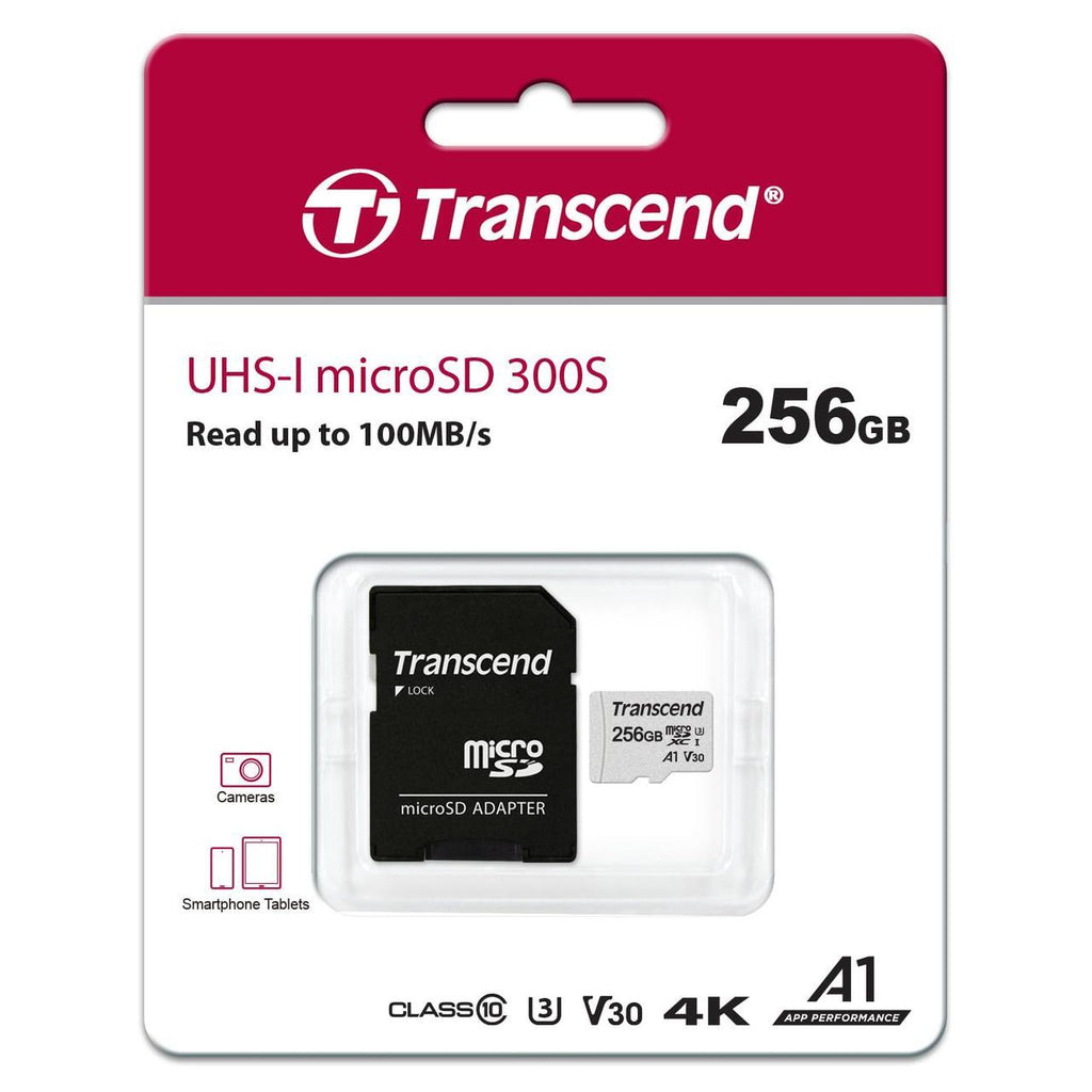 TRANSCEND 256GB SD CARD TS256GSDC340S