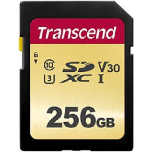 TRANSCEND 256GB SDXC/SDHC 500S MEMORY CARD