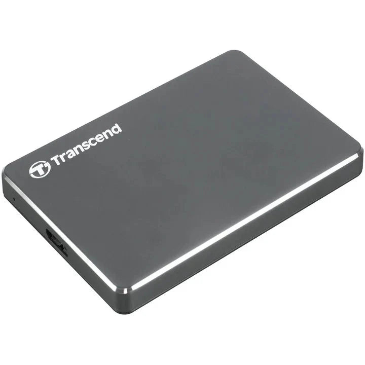 Transcend 2TB StoreJet 25C3N Slim & Luxury USB 3.1 Gen 1 Hard Drive for Windows and Mac