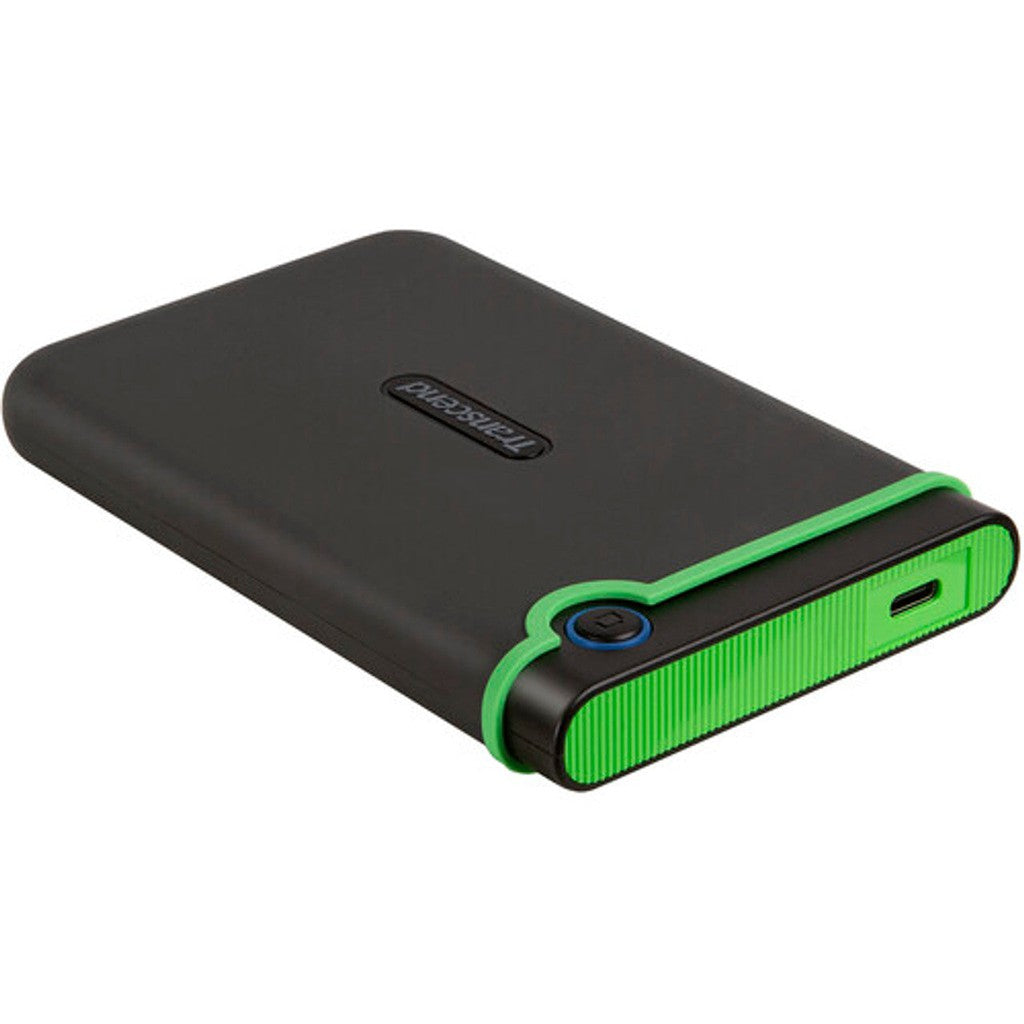 Transcend 4 TB StoreJet 25M3C Type C, Supreme Shock-Resistant, Portable HDD - Iron Grey