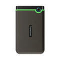 Transcend 4 TB StoreJet 25M3C Type C, Supreme Shock-Resistant, Portable HDD - Iron Grey