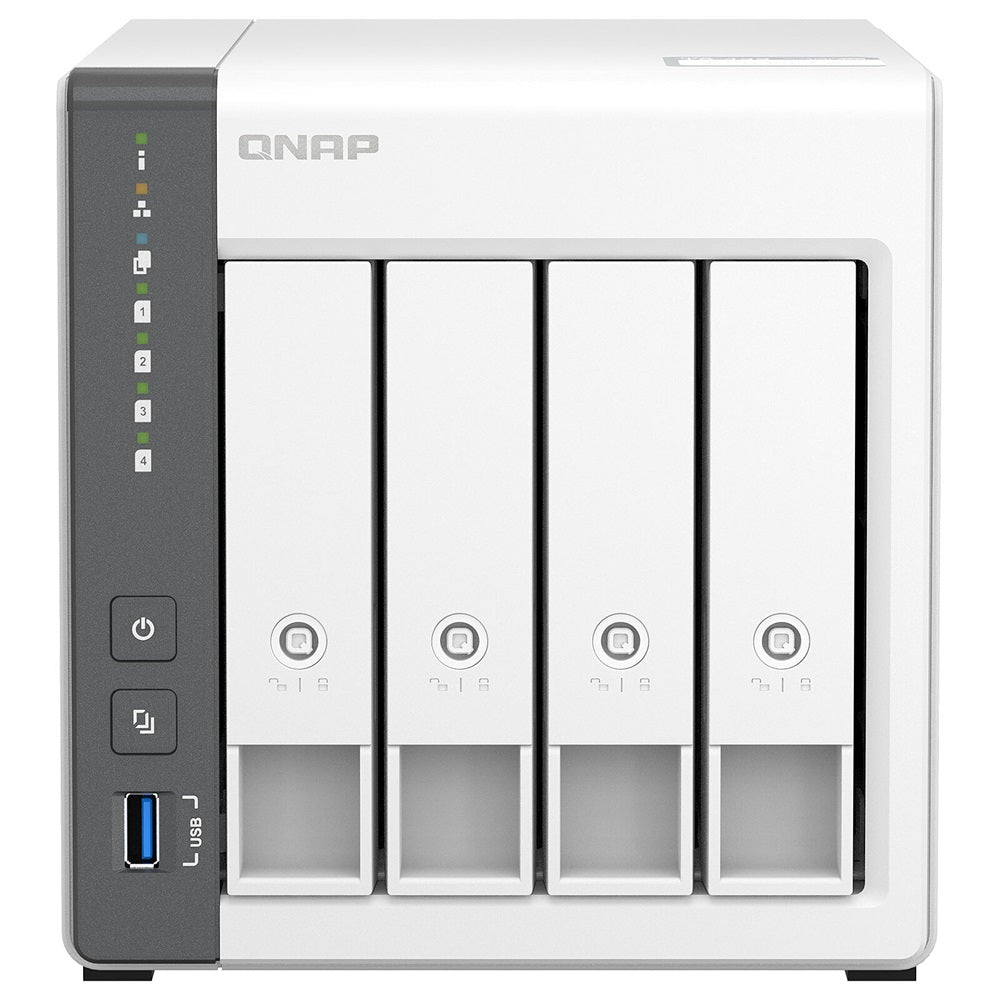 Qnap Ts-433-4G 4-Bay High Performance Nas, (Diskless), Qnap