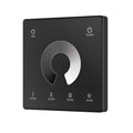 TW1 Wall Mounted Touch Panel Dimmer - Black