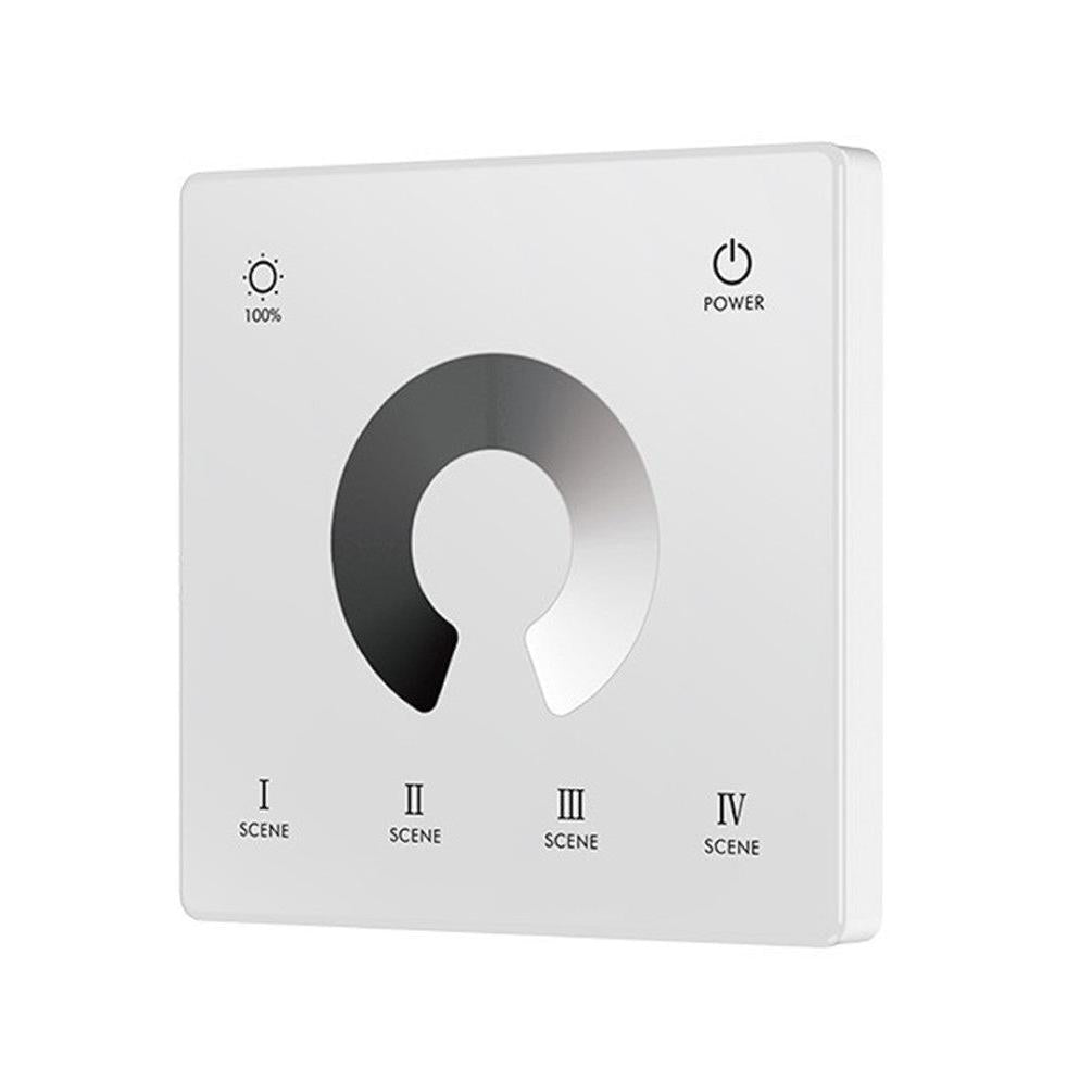 TW1 Wall Mounted Touch Panel Dimmer - White