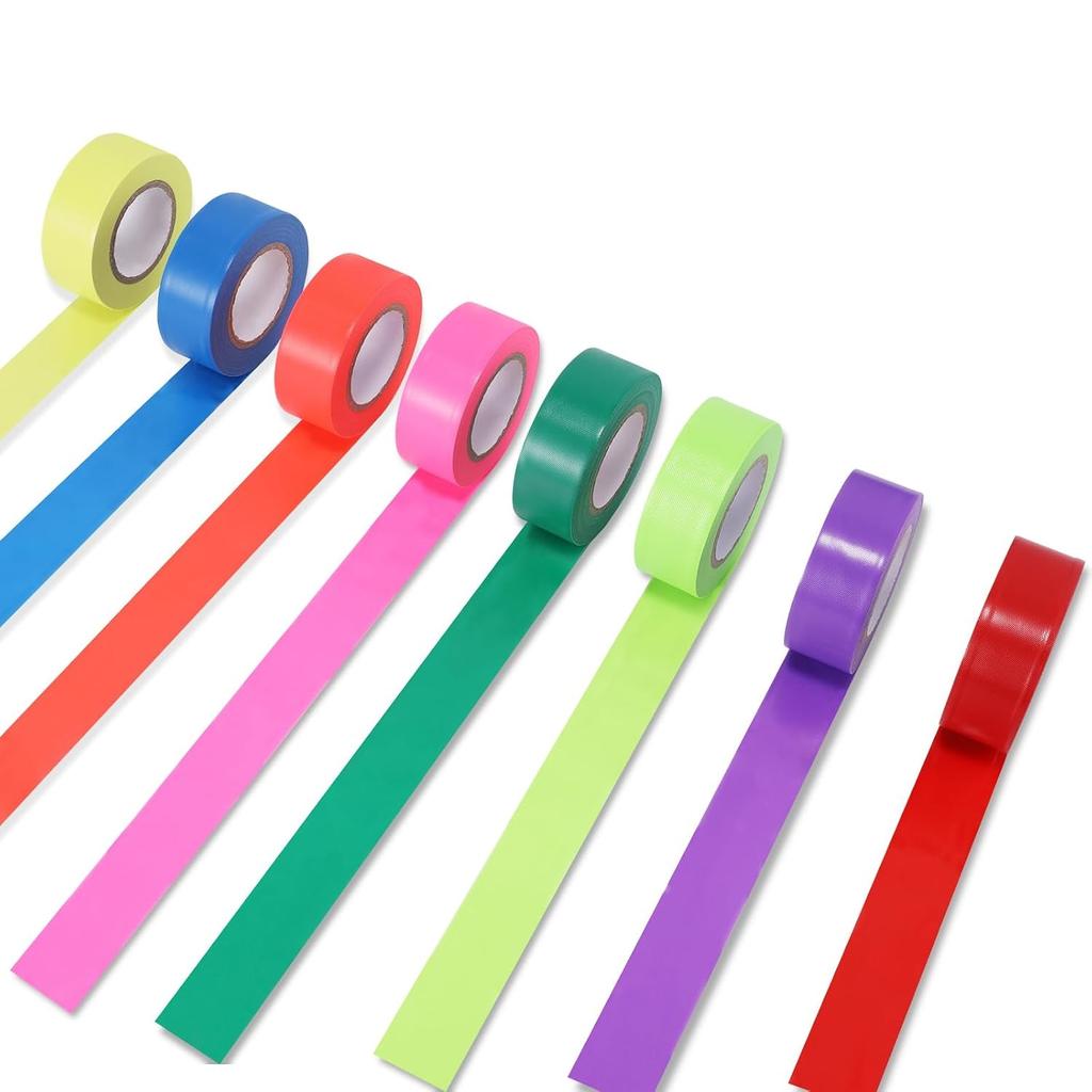 Tape Neon Color 8 Pcs