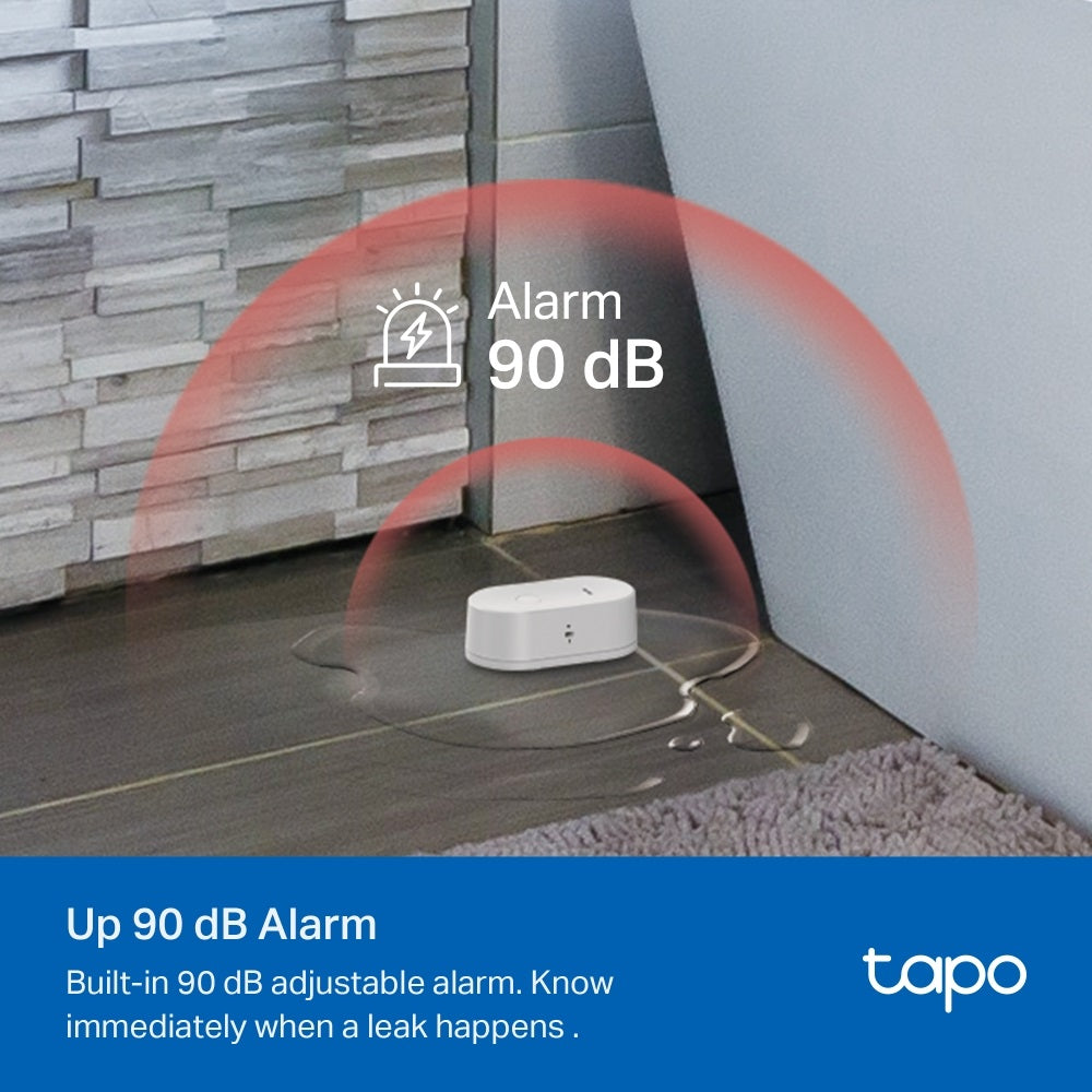 TP-Link Tapo T300 Smart Water Leak Sensor - White