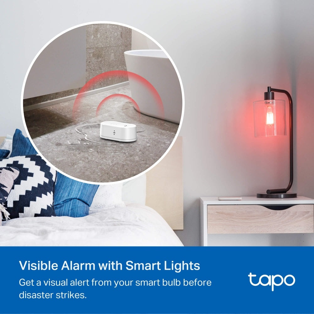 TP-Link Tapo T300 Smart Water Leak Sensor - White